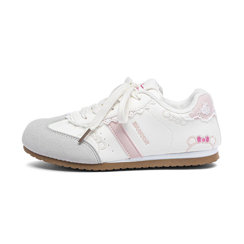 Warrior Slip Resistant, Breathable, Lightweight Low top Casual Shoes Women's Beige Gray Pink