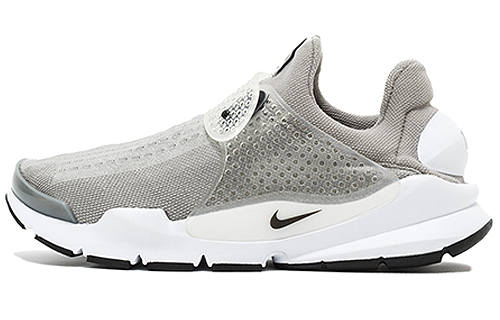 Nike Nike Sock Dart Medium Grey Slip Resistant Abrasion Resistant Low top Casual Shoes Unisex Gray