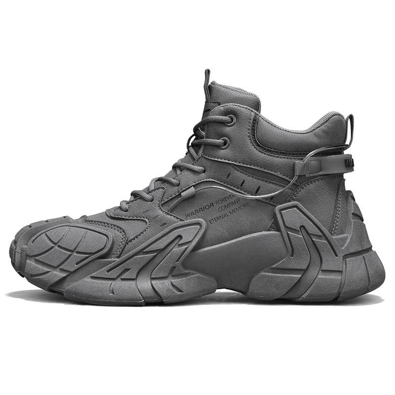 WARRIOR WARRIOR Short Combat Boots Men's Gray