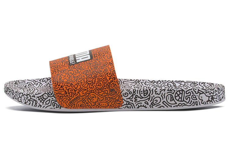 PUMA PUMA Mr. Doodle X Leadcat 20 Slides 'Wavy Doodles'