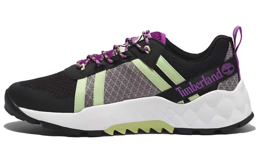 Timberland Solar Wave Abrasion Resistant Abrasion Resistant Low top Casual Shoes Men's Black Gray Purple
