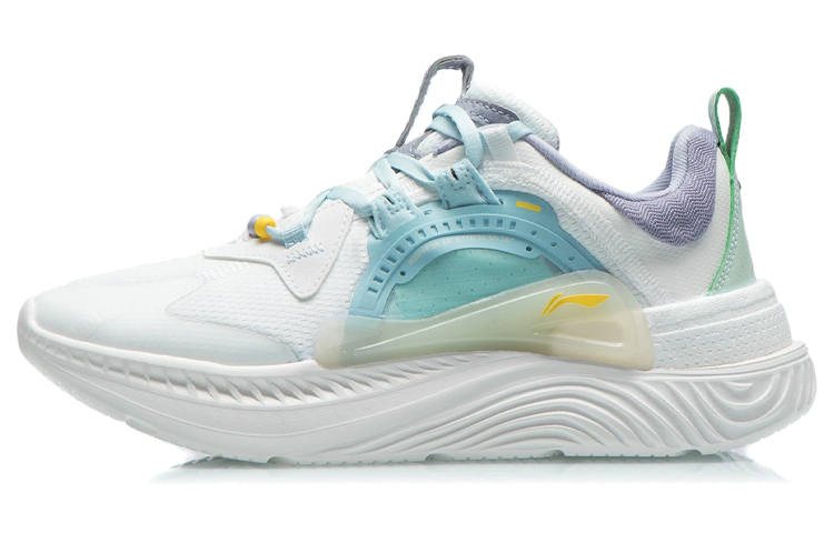 Li-Ning Li Ning Spark Textile, Synthetic Leather Sports Cushioning Slip Resistant Abrasion Resistant Breathable Lightweight