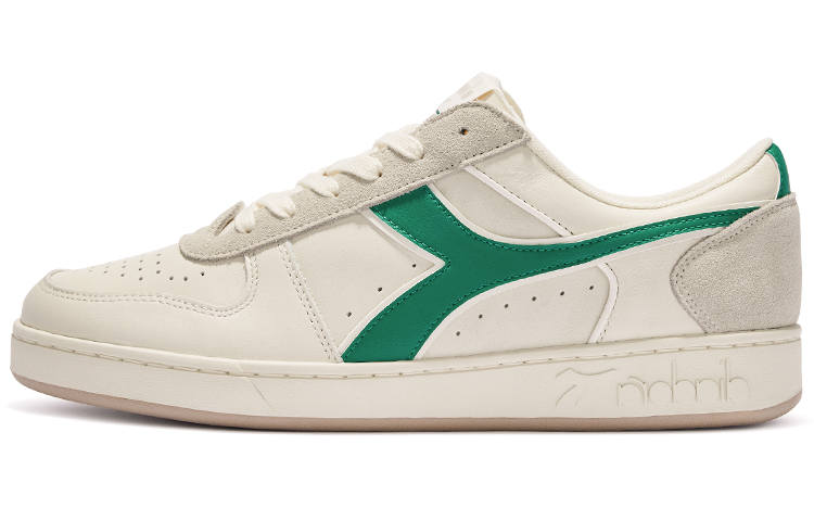 Diadora Magic Basket LOW LEATHER Color Block Abrasion Resistant, Breathable, Lightweight Low top Casual Shoes Unisex