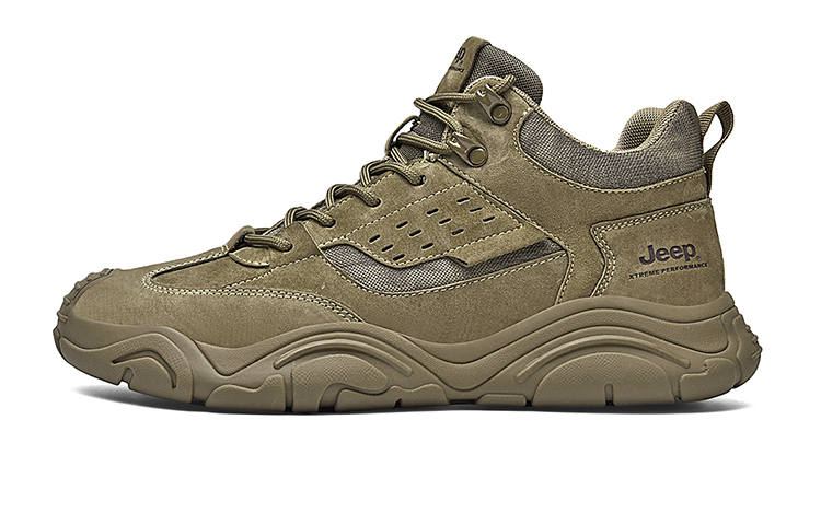 Jeep Jeep Comfortable Cushioning Abrasion Resistant Breathable Coverage Lightweight Height Increasing Thermal Low top