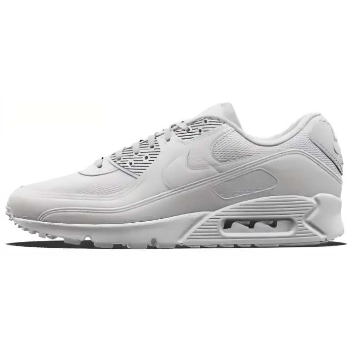 Nike Nike Air Max 90 By You Cushioning Low top Casual Shoes Men's White