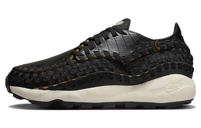 Nike Nike Footscape Woven 'Black' Comfortable Low top Casual Shoes Women's Black