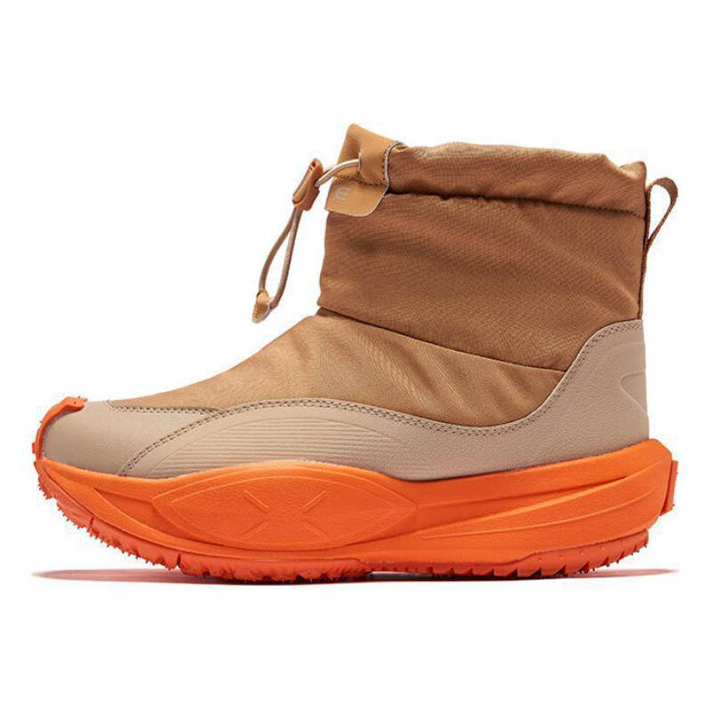 Erke Ask For Heating 2.0 Thermal Lightweight Slip Resistant Thermal Lightweight Slip Resistant High top Casual Shoes