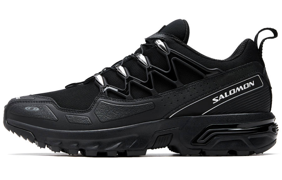 SALOMON ACS+ Slip Resistant Abrasion Resistant Low top Casual Shoes Unisex Black