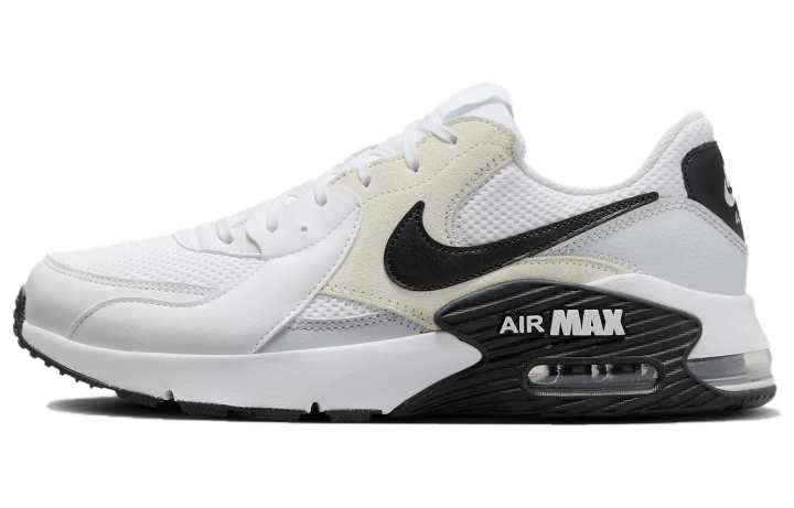 Nike Nike Air Max Excee Versatile Abrasion Resistant Low top Casual Shoes Men's White