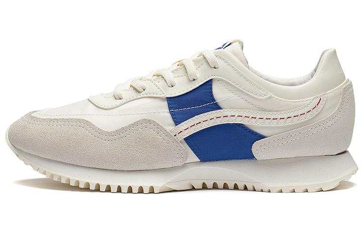 Li-Ning Li Ning CF Forest Woven Abrasion Resistant Breathable Low top Sports Casual Shoes Women's Bright Blue White