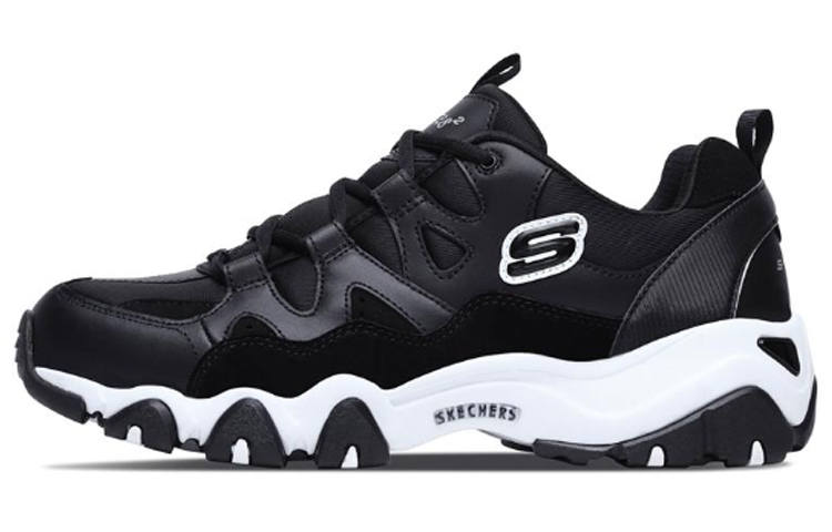 Skechers D'Lites 2.0 Running Shoes Black/White