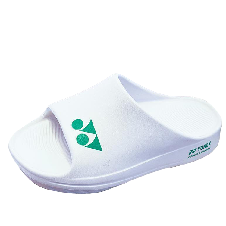 YONEX Slip Resistant Cushioning Slide Slippers Unisex White