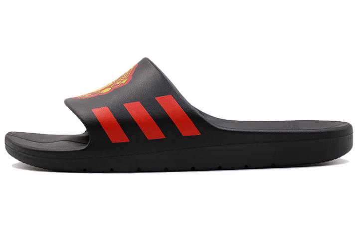 Adidas Adidas Aqualette Cf Mufc 'Black Red'