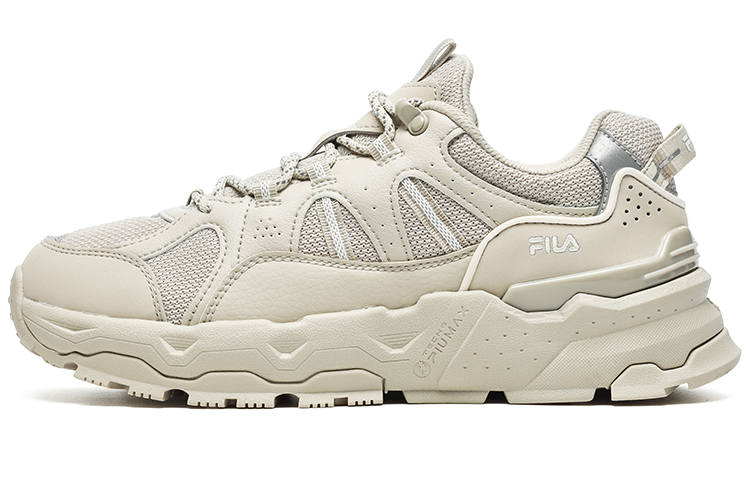 FILA Trek 1S Mesh, Textile, Synthetic Leather, Leather Comfortable Abrasion Resistant Low top Casual Shoes Women's