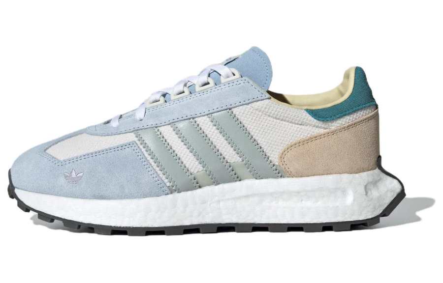 Adidas Originals Retropy E5 BOOST Fabric Low top Casual Shoes Unisex Blue Gray Brown