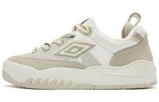 Umbro Textile, Synthetic Leather, Leather Abrasion Resistant Abrasion Resistant Low top Casual Shoes Unisex White