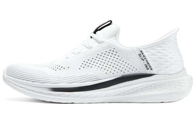 Skechers SLADE Mesh, Textile Low top Casual Shoes Men's White