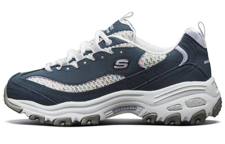 Skechers D'lites 1.0 Blue/White Women's