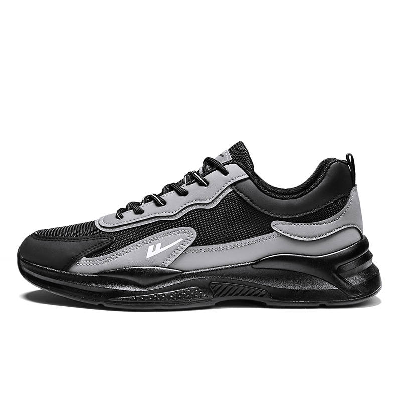 Warrior Slip Resistant Abrasion Resistant Slip Resistant Abrasion Resistant Low top Casual Shoes Men's Dark Gray