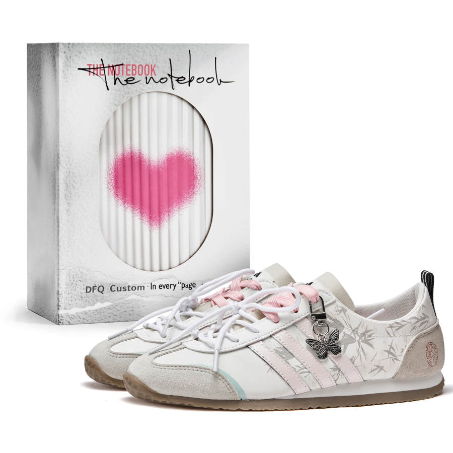 Adidas Adidas Terre Da Vinci Box, Longing Slip Resistant Slip Resistant Low top Casual Shoes Unisex Silver Pink