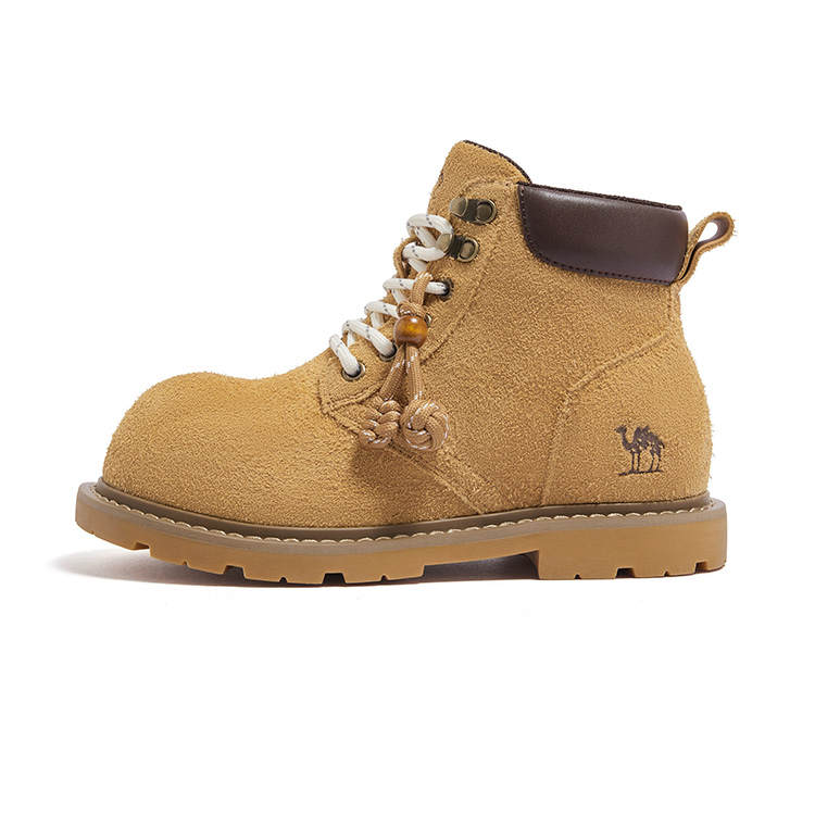 CAMEL CAMEL 8.5cm Combat Boots 2.5cm Women's