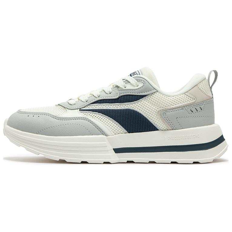 361° Abrasion Resistant Slip Resistant Abrasion Resistant Slip Resistant Low top Casual Shoes Men's White Blue Gray