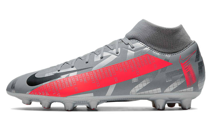 Nike Nike Mercurial Superfly 7 Academy Hg 'Metallic Bomber Grey Red'