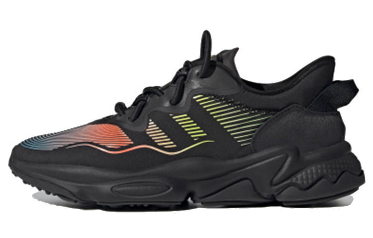 Adidas Originals Adidas Ozweego Core 'Black Solar Yellow'