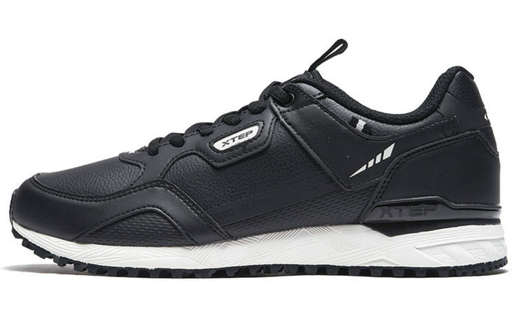 XTEP Casual Shoes Women's Low Top Black White