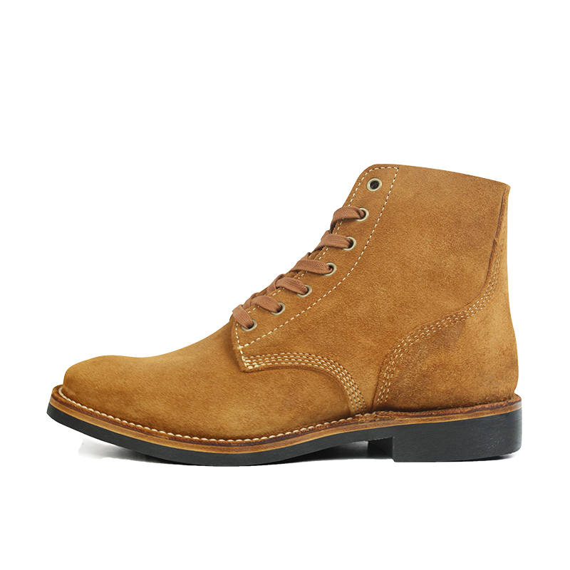 ROCKEY BAND ROCKEY BAND Crew Combat Boots Men's Light Brown