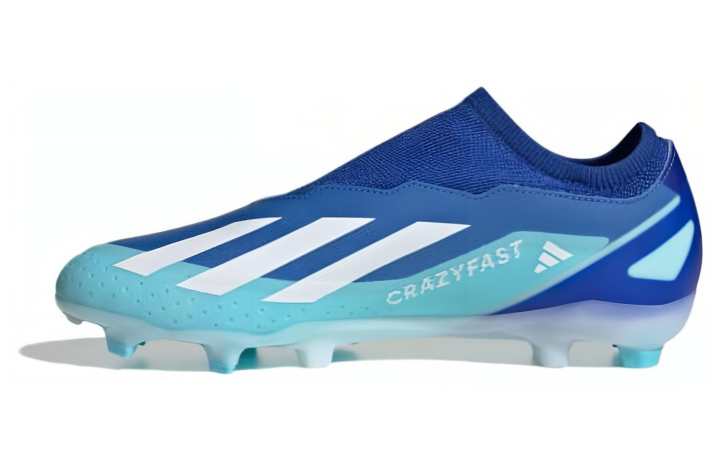 Adidas Adidas Crazyfast.3 Laceless Fg Bright Royal Cloud White Solar Red