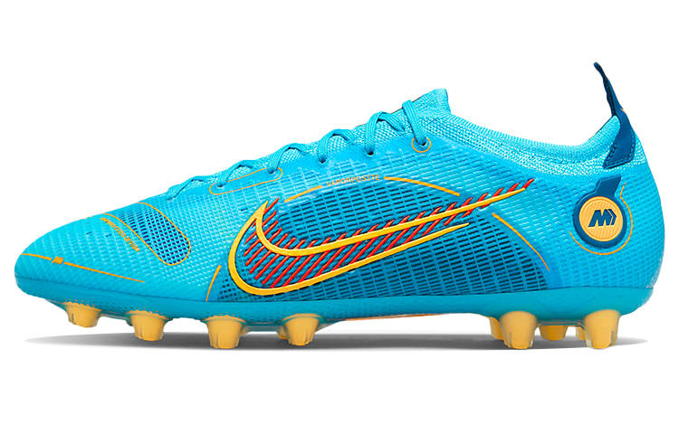 Nike Nike Mercurial Vapor 14 HG Hard Ground Slip Resistant, Abrasion Resistant, Lightweight Soccer Shoes Men's Lake Blue