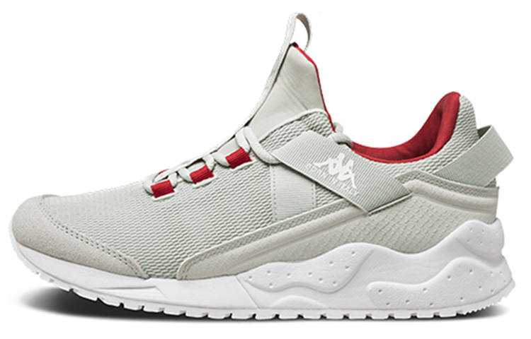 Kappa Casual Shoes Women's Low Top Gray/White/Red