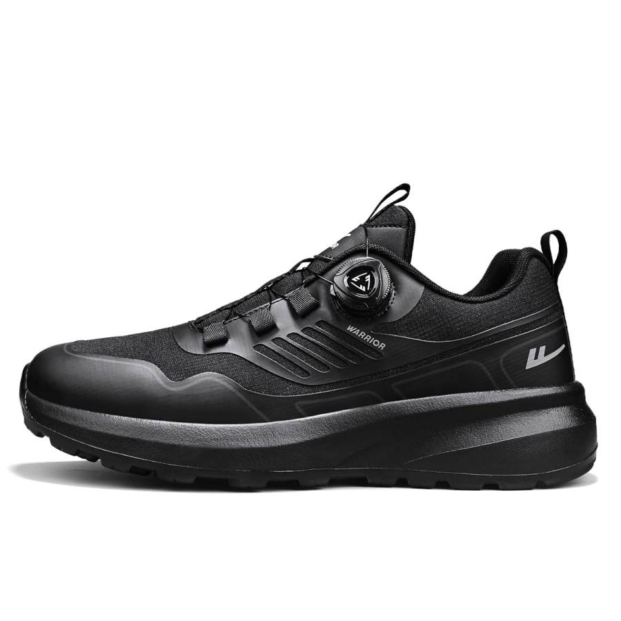 WARRIOR Warrior Abrasion Resistant Coverage Height Increasing Low top Casual Shoes Men's Black