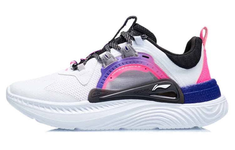 Li-Ning Li Ning Spark Fashion Low top Casual Shoes Women's Pink Black White