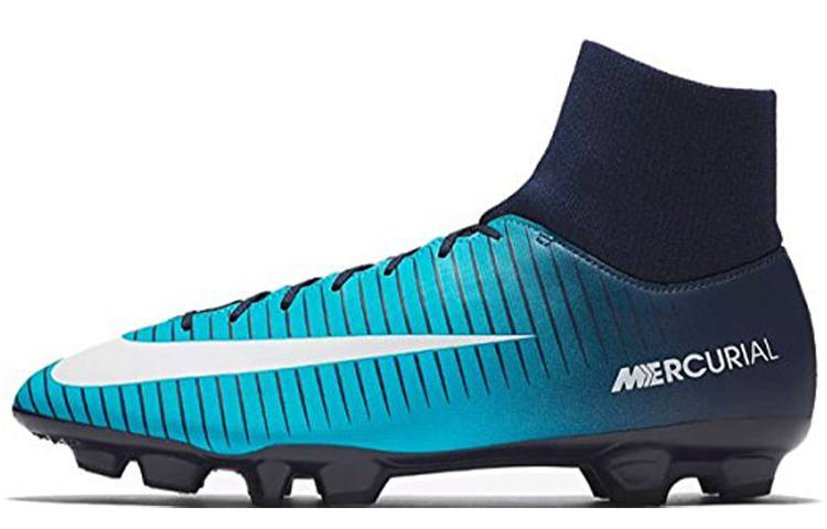 Nike Nike Mercurial Victory Soccer Shoes Men's Mid Top Blue/Black