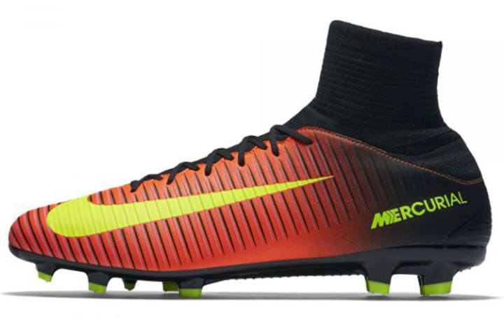 Nike Nike Mercurial Superfly 5 Soccer Shoes Men's High Top Orange/Black