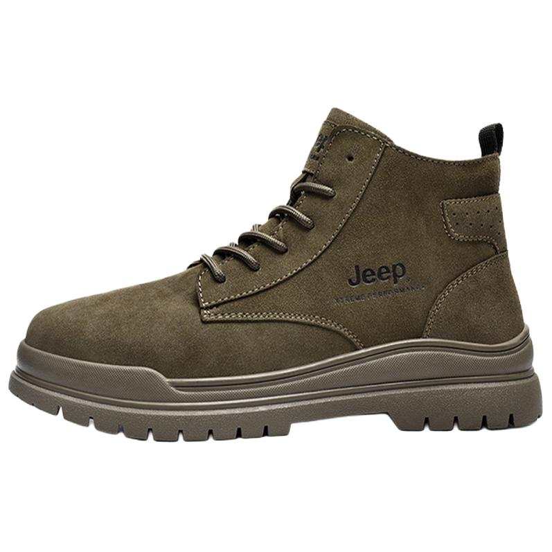 Jeep Jeep Short Combat Boots Men's Army Green