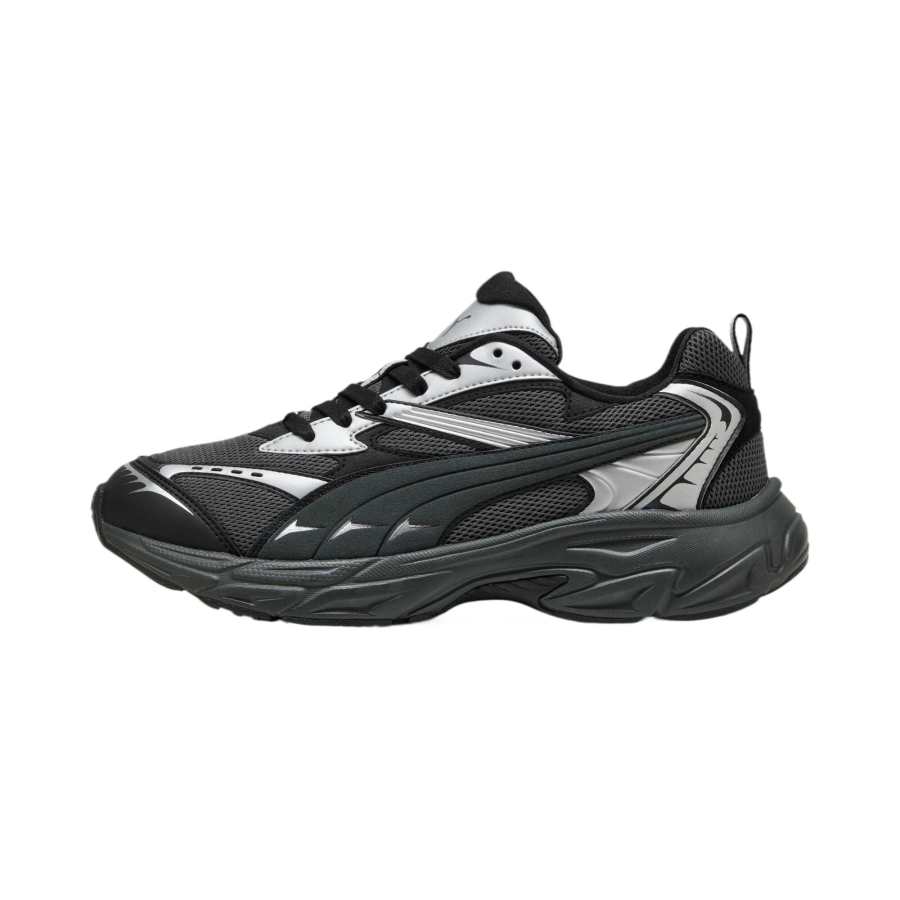 PUMA Morphic Abrasion Resistant Mid top Casual Shoes Unisex Black