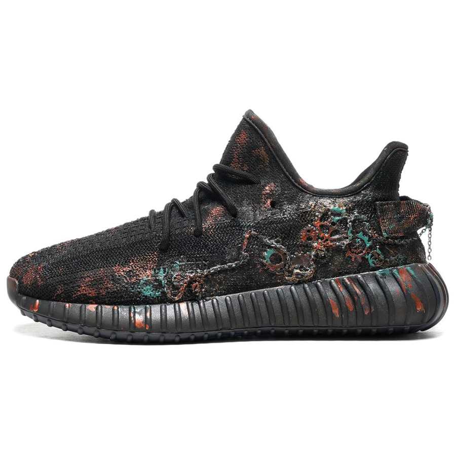 Adidas Originals Yeezy Boost 350 V2 Casual Shoes Unisex Low Top Black