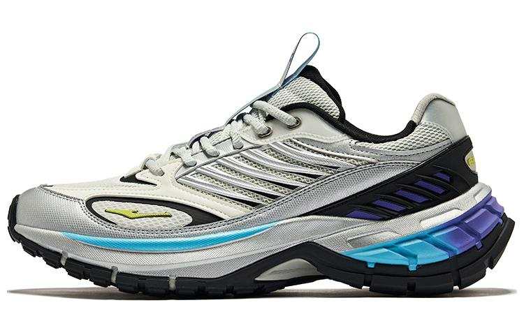 Erke Hung Feather Cushioning Abrasion Resistant Rebound Low top Casual Shoes Men's Gray