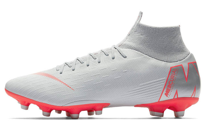 Nike Nike Mercurial Superfly 6 Soccer Shoes Men's Mid Top Gray/Red
