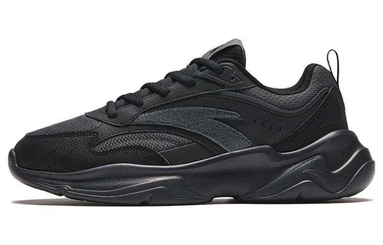 Anta Chao Bai Gz Textile, Synthetic Leather Comfortable Cushioning Slip Resistant Abrasion Resistant Low top