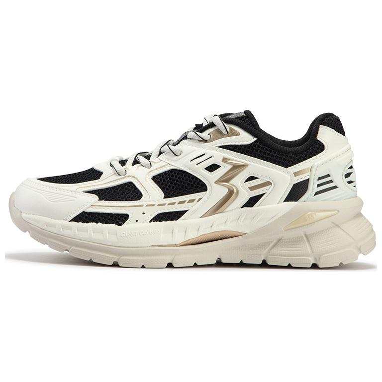 361° Abrasion Resistant Low top Casual Shoes Women's Black White