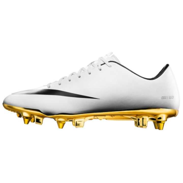Nike Nike New Mercurial Vapor Ix Cr Se White Black Metallic Gold