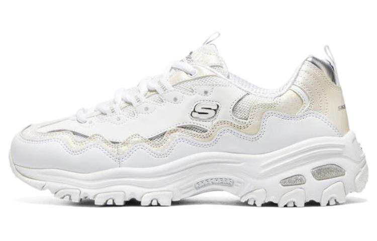 Skechers D'lites 1.0 Marathon Running Shoes 'White' Women's