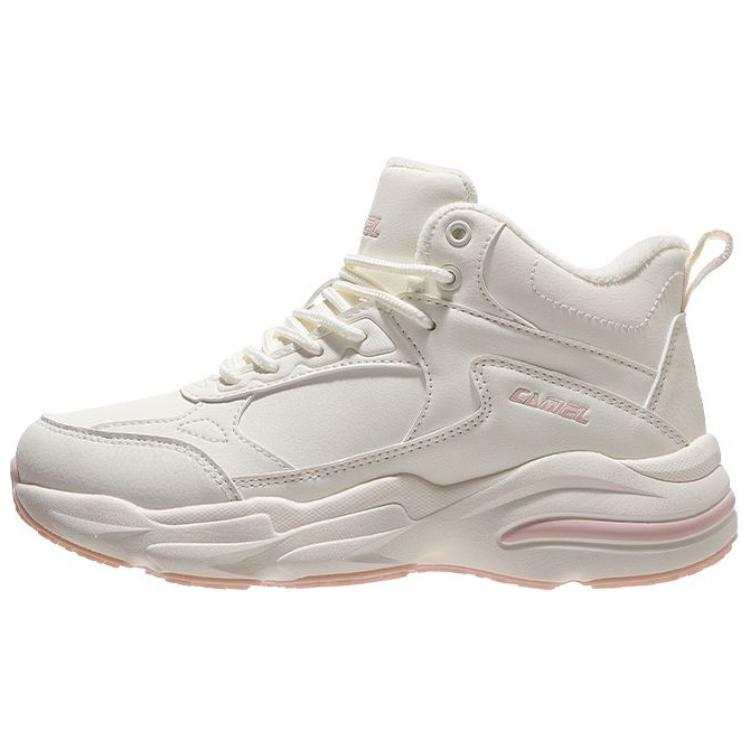 CAMEL Comfortable Fashion Fleece Lined Slip Resistant, Abrasion Resistant, Thermal Mid top Casual Shoes Women's