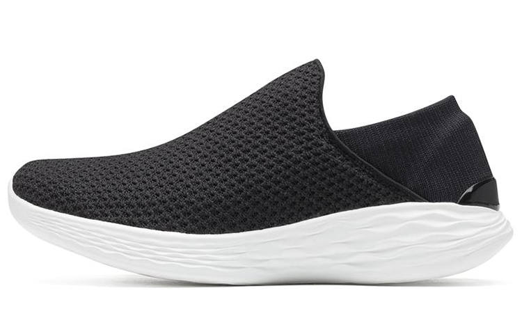 Skechers YOU Fabric Low top Casual Shoes Women's Black White