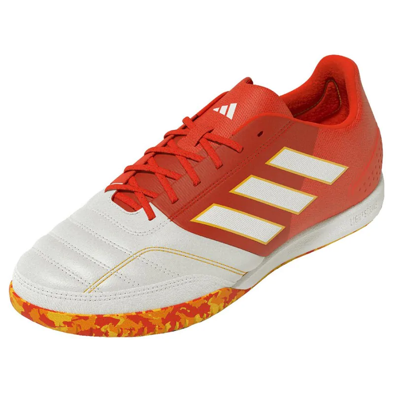 Adidas Adidas Top Sala Slip Resistant Abrasion Resistant Soccer Shoes Men's White Red