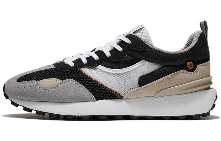 Li-Ning Li Ning Fangyuan Classic Low top Casual Shoes Men's Black Gray
